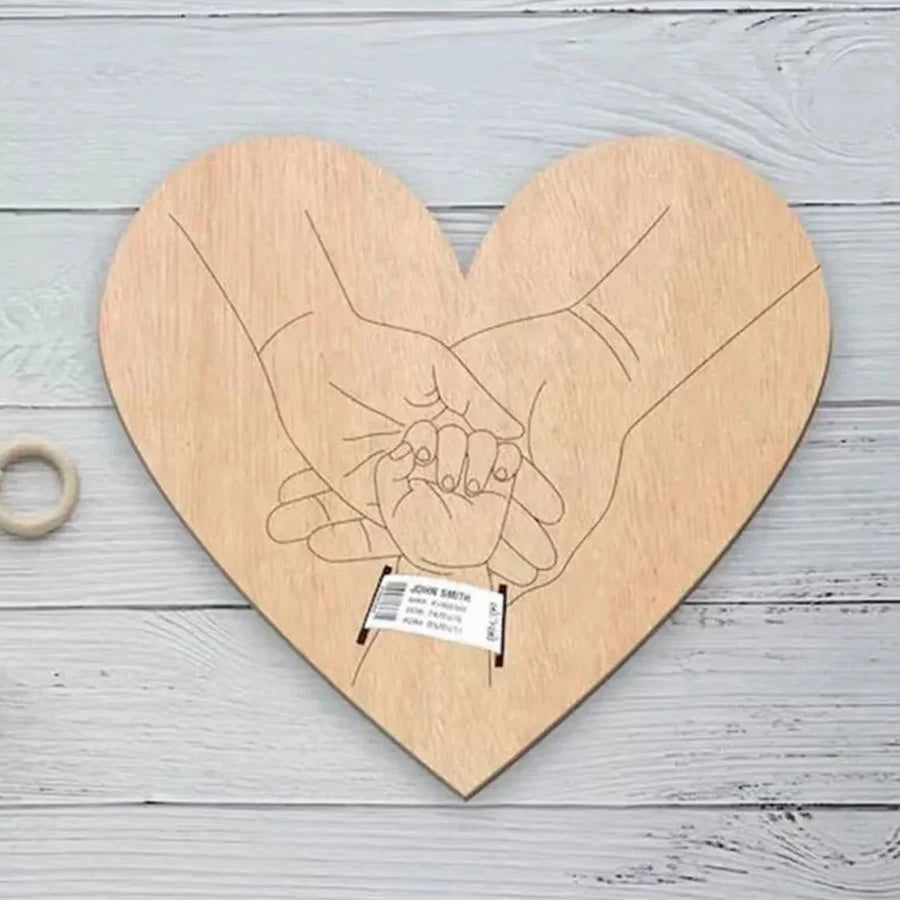 Little Beginnings Plaque - A keepsake from the day love arrived