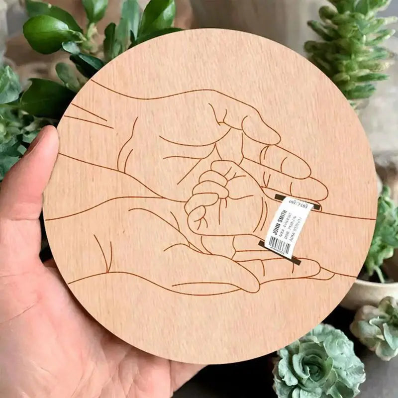 Little Beginnings Plaque - A keepsake from the day love arrived