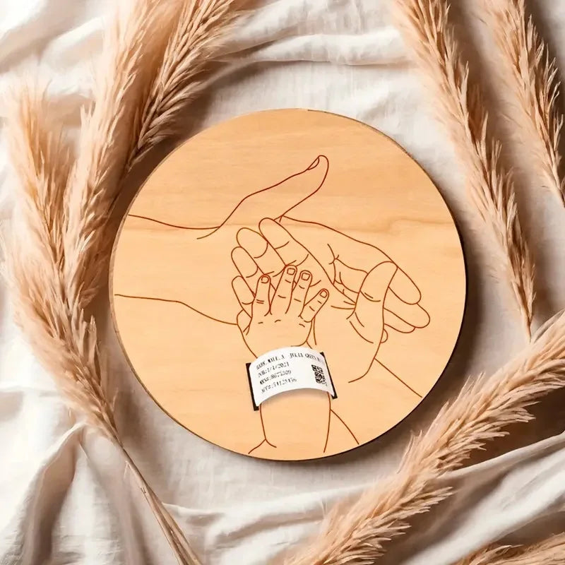 Little Beginnings Plaque - A keepsake from the day love arrived