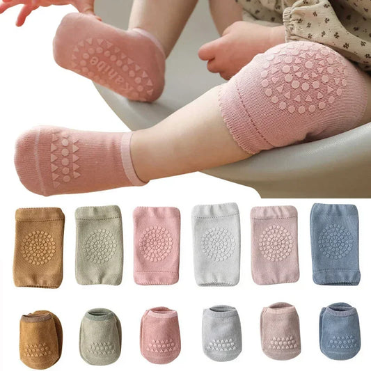 Baby Knee Pad & Socks – Anti-Slip Crawling Protectors