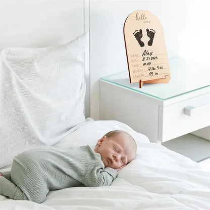 First Moments Plaque - Hold onto the first touch that changed everything