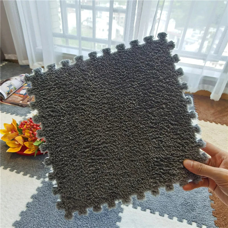Plush Baby Play Mat Tiles - 10 Pack