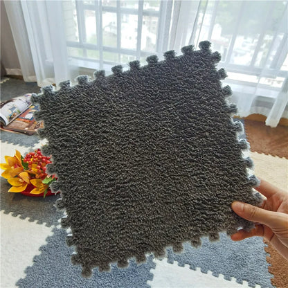 Plush Baby Play Mat Tiles - 10 Pack
