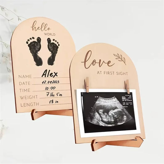 First Moments Plaque - Hold onto the first touch that changed everything