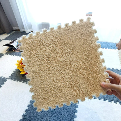 Plush Baby Play Mat Tiles - 10 Pack
