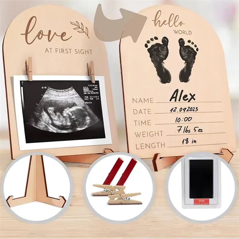First Moments Plaque - Hold onto the first touch that changed everything